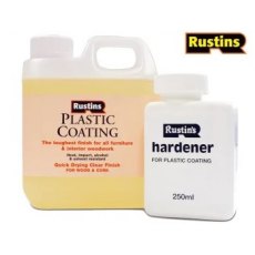 Rustins Plastic Coating Kit Gloss 1 Litre
