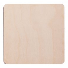 Plywood Square Blank 100mm x 100mm