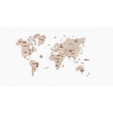 WoodTrick World Map 1 Metre x 600m