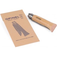 Opinel Original Folding Knife with with Locking Ring Beechwood Handle