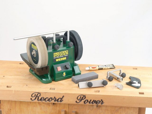 Record Power WG200-PK/A Wet Stone Sharpening System Package Deal