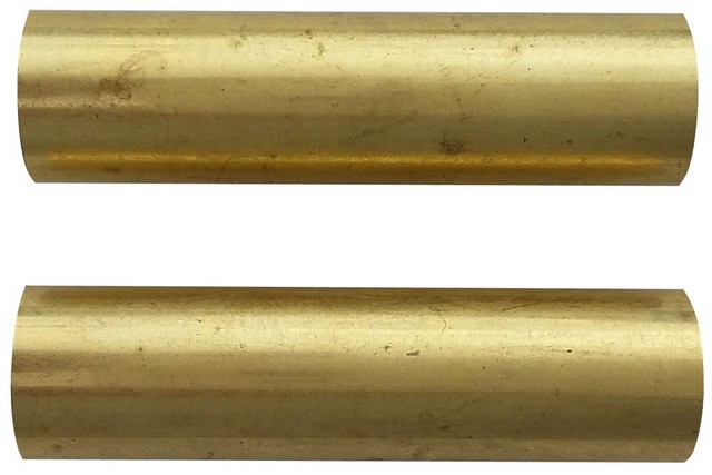 Charnwood Replacement Brass Tubes for Mini Bolt Action Pens, Pack of 2
