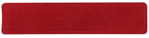 Charnwood Suede Effect Pen Sleeve - Red - Pack of 2