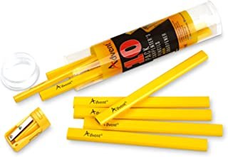 Advent Advent Carpenter's Pencils (Tub of 10 + Sharpener)