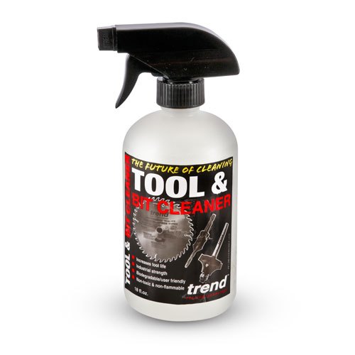 Trend Trend Sawblade & Router Bit Tool Cleaner - Industrial Strength Wood & Resin Remover Spray Bottle 532
