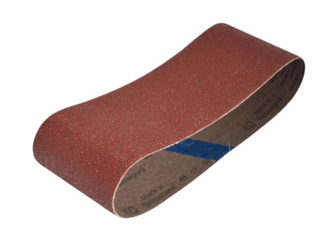 Faithfull Cloth Sanding Belt 457 x 75mm 60g / 120g (Pack of 3)