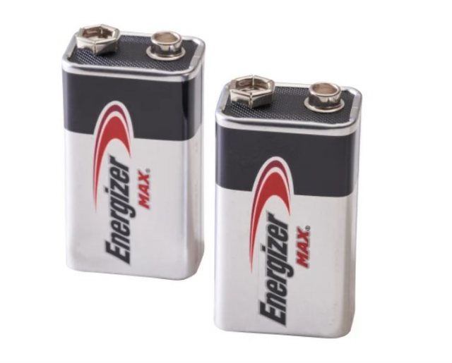 Lighthouse Energizer 9V Battery Twin Pack