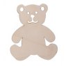 Plywood Teddy Bear, Suitable for Pyrography
