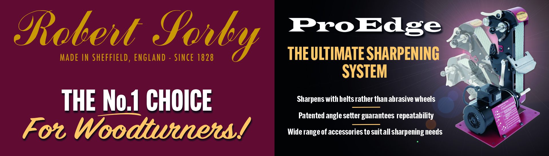 Robert Sorby ProEdge Plus Deluxe System!