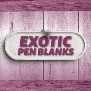 Rare & Exotic Wooden Pen Blanks