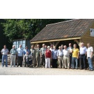Group Snap Of Gloucestershire Woodturners With The Managing Director Of Yandles David Mountstephen