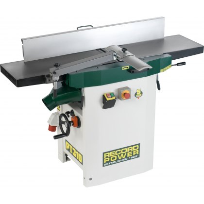 Record Power PT310 Heavy Duty  Planer Thicknesser 230v With Digital Readout and Wheel Kit