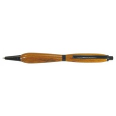 7mm Slimline Click Pencil, Black Chrome