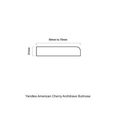 American Cherry Architrave Bullnose