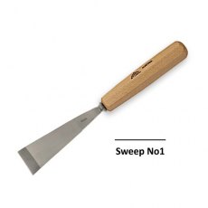 Stubai 10mm Straight Flat Carving Gouges No1 Sweep