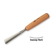 Stubai 10mm Straight Carving Gouge No5 Sweep