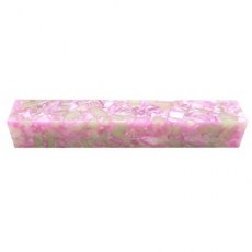 Crush Acrylic Pen Blank - Pink and Green