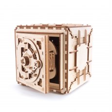 UG70011 Ugears Safe  Mechanical Wooden Model 3D Puzzle