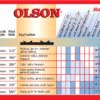 Olson Saw CT62300 0.032x0.014-Inch 16 TPI Crown Tooth Crown Tooth Scrollsaw/Fretsaw Blades