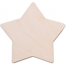 Plywood Country Star, Suitable for Pyrography