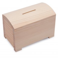 Wooden Money Box, Suitable for Pyrography