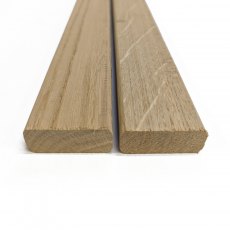 Oak Bench Slat Sets with a Roundover Profile
