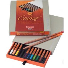 Bruynzeel Design Set of 12 Professional Colour Pencils