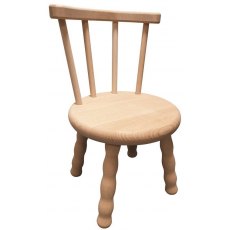 Beech Chair with Screw in Legs