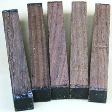 Wenge Exotic Hardwood Pen Blanks Pack of 5