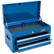 2 Drawer Tool Chest / Tool Box with Ball Bearing Runners & EVA Foam Liners Includes Secure Locking S