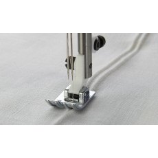 3 Groove Pin Tuck Foot with Raised Seam Plate