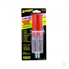 Zap Z-Poxy Quick Shot 5 Minute Epoxy Glue 8oz PT36