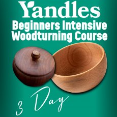 Beginners 3 Day Intensive Woodturning Course