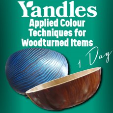 Applied Colour Techniques for Woodturned Items (1 Day)