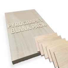 BRAND NEW for 2024 Carving / Pyrography Blank Pack (Basswood)