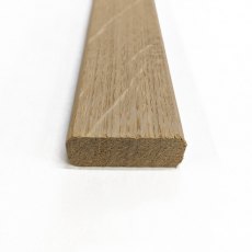Mid Length Oak Bench Slats with a Roundover Profile