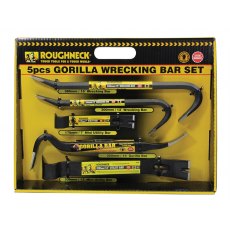 Roughneck Gorilla Wrecking Bar Set (In Box) 5 Piece