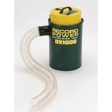 Record Power DX1000 Fine Filter 45 Litre Extractor - inc 1.5m x 100mm Hose