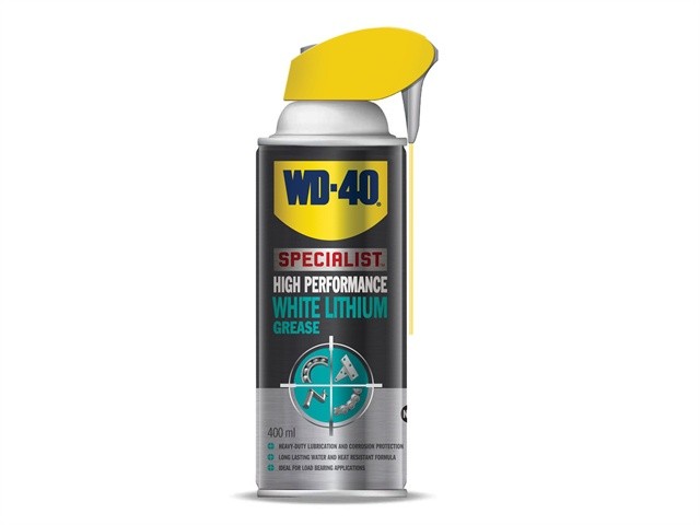WD40 WD-40 Specialist White Lithium Grease Aerosol 400ml