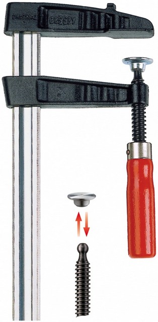 Bessey TG40K Malleable cast iron screw clamp TG-K 400/175