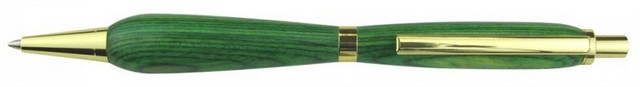 Charnwood 7mm Slimline Click Pencil, Gold