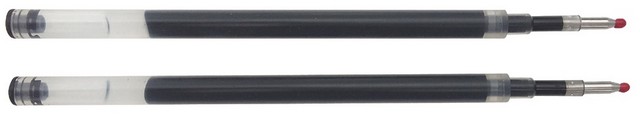 Charnwood Black Ink Refill for Classic Elite Roller Ball Pens, Pack of 2