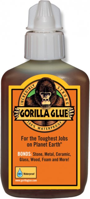 Gorilla Gorilla Glue Original Polyurethane Foaming & Expanding Adhesive Waterproof & Resistant To Ext Temp