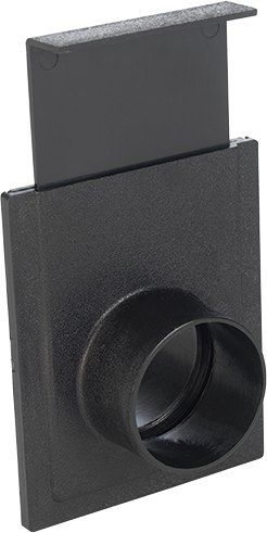 Record Power Record Power CamVac 2½' Black Plastic Blast Gate