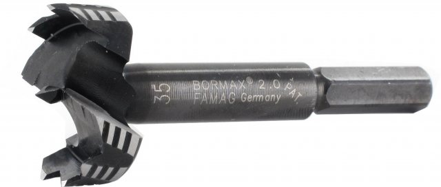 Famag Famag Bormax 2.0 Forstner Bit, Alloyed Tool Steel - Metric