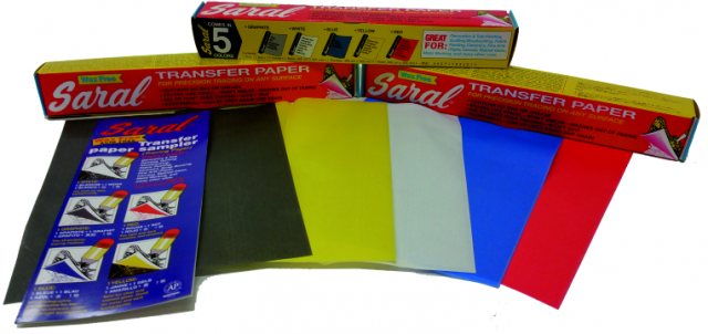 Saral Tansfer Paper Sampler 8.5x11 5 Sheet Pack
