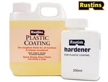 Rustins Rustins Plastic Coating Kit Gloss 1 Litre