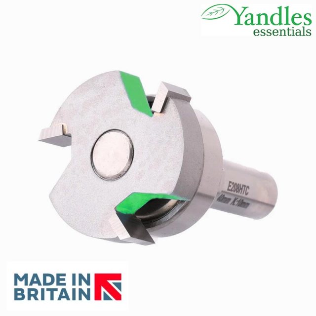 Yandles essentials 1/2' intumescent strip rebater, depth of cut 10mm, creates recess 4mm deep - UK MADE