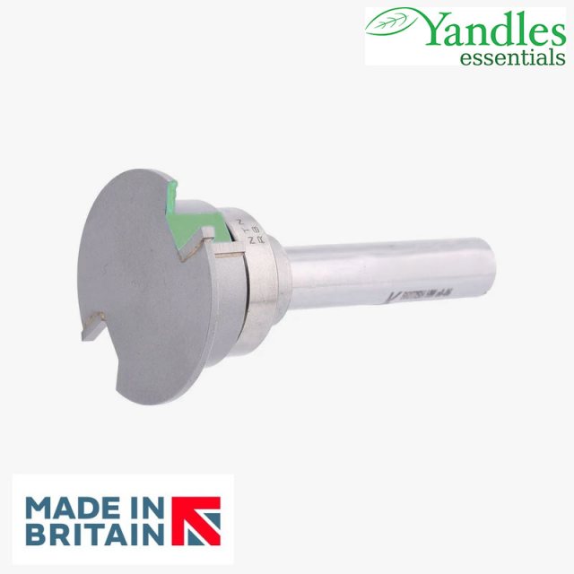 Yandles essentials 1/4' intumescent strip rebater, depth of cut 24mm, creates recess 4mm deep - UK MADE