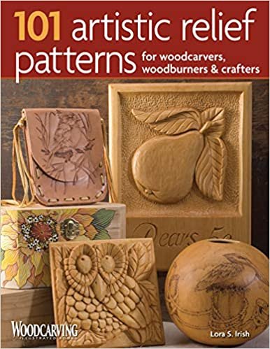 GMC Publications 101 Artistic Relief Patterns for Woodcarvers, Woodburners & Crafters